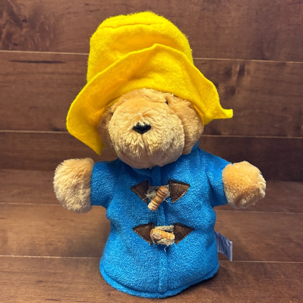 1980s vintage Paddington bear puppet